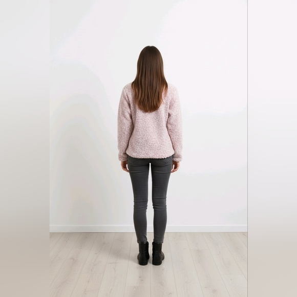 Realtree Women’s Large Sherpa Fleece Pullover Sweatshirt Lined Warm Jacket NWT - Picture 2 of 15